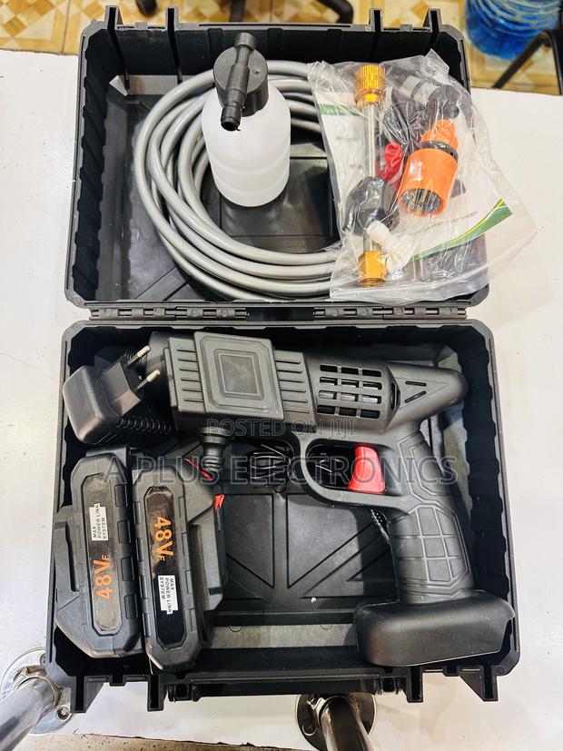 Rechargeable Car Wash Machine (With 2 Batteries) – High Performance - thumbnail 2