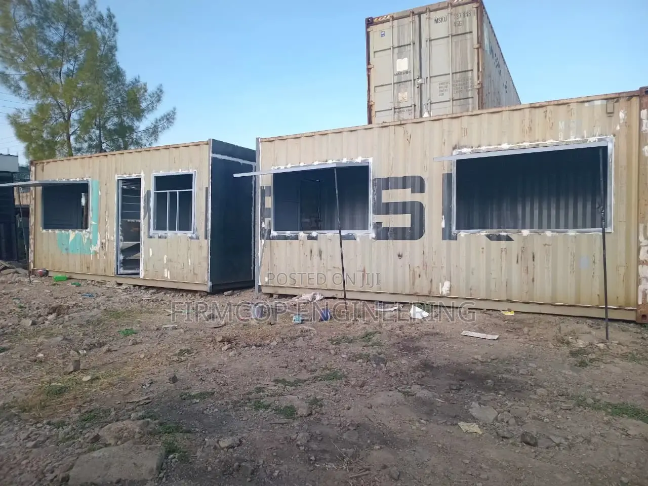 Affordable Container Fabrication – Doors/Windows L