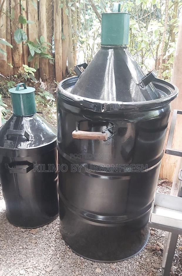 Charcoal Making Kiln. - main view