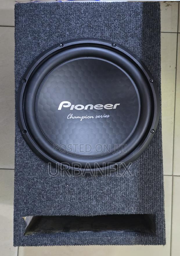 Pioneer 12 Inch 1500watts Double Magnet Bass Subwoofer With Cabinet