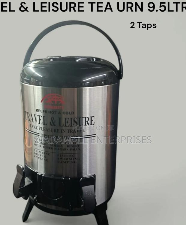 Travel Leisure Tea Urn 9.5l – Double Tap Hot Beverage Dispenser