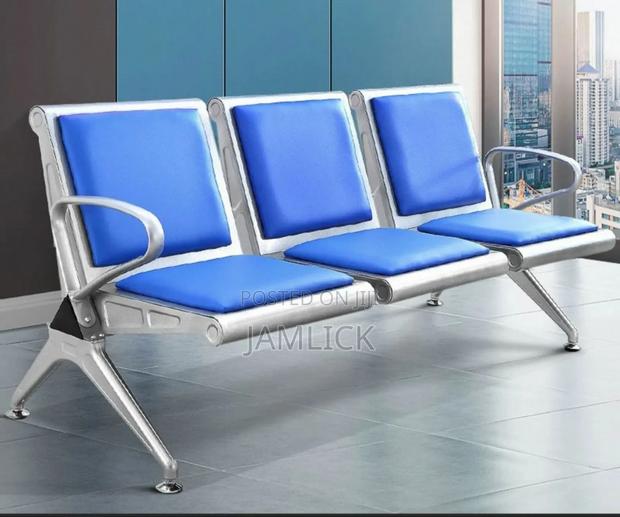 3-Seater Padded Heavy Duty Link Chair –Th