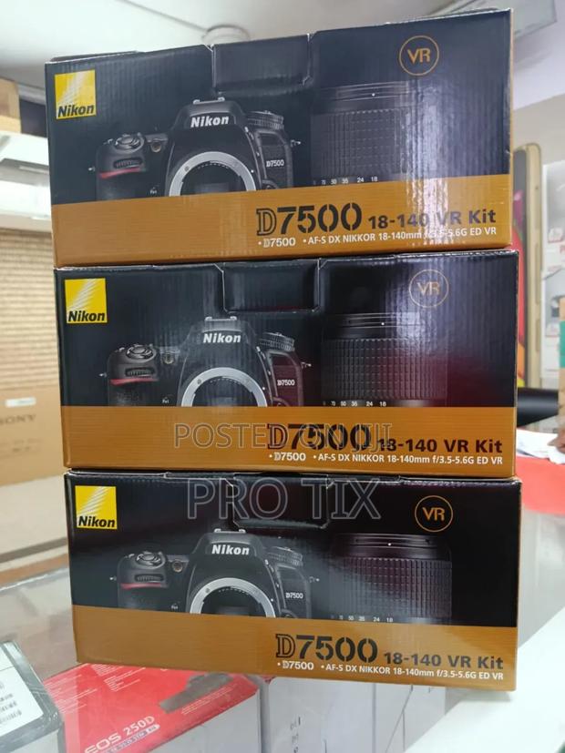 Nikon D7500 DSLR Camera With 18-140mm Lens - main view