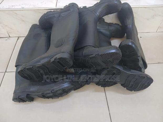 Cp Black Gumboots-black