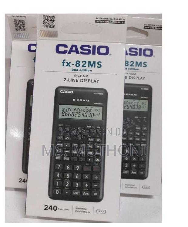 2-Line Display Fx-82ms 2nd Edition Scientific Calculator* - main view