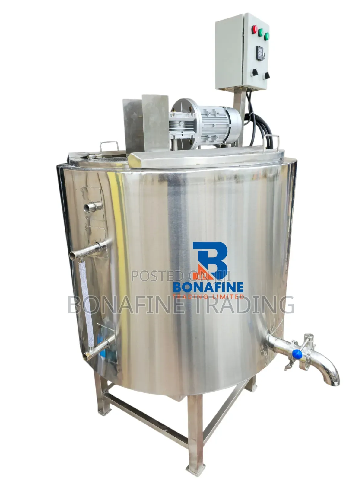 Batch Pasteurizer 500litres