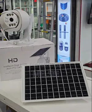 Ubox 4mp Hd Video Surveillance Camera Solar Wireless Solar Power CCTV