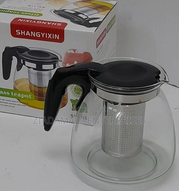 Glass Tea Pot Glass Tea Pot – 1100ml Capacity