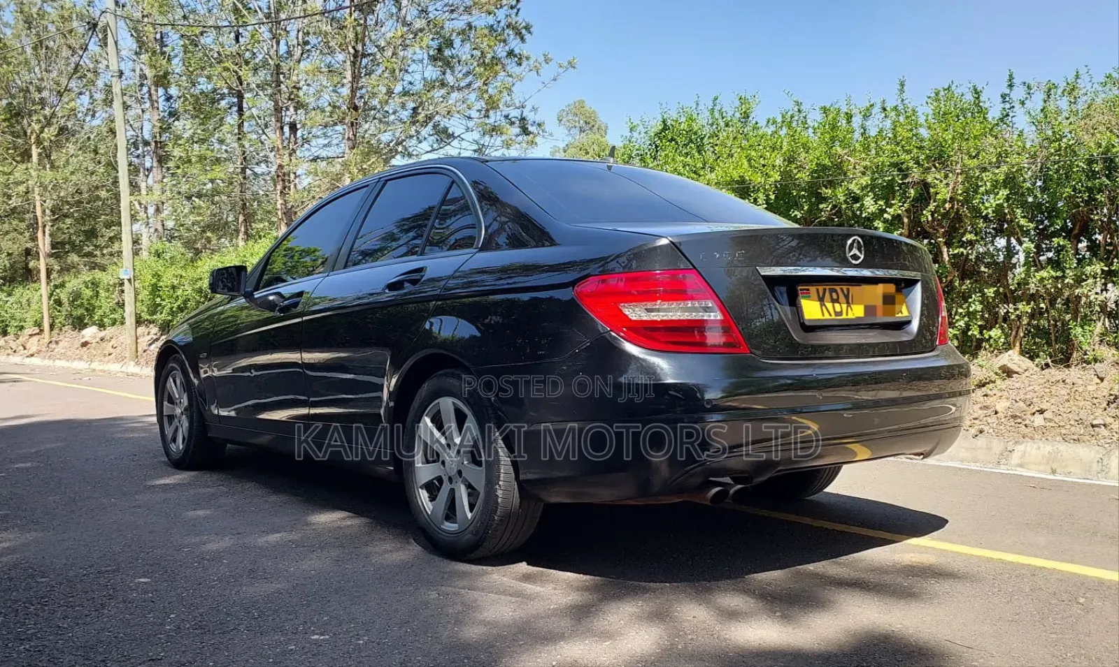 Mercedes-Benz C180 2011 Black