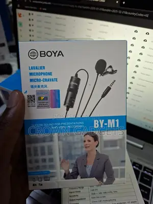Boya by-M1 Clip-on Mic for Phone DSLR Pc