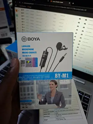 Boya by-M1 Clip-on Mic for Phone DSLR Pc