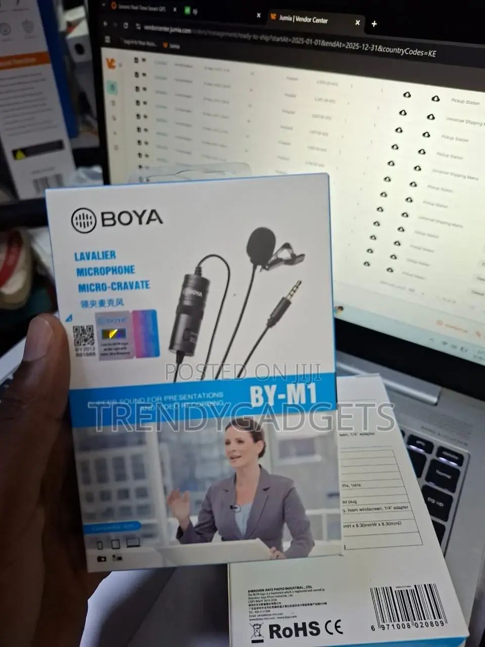Original Boya by-M1 Lavalier Mic 3.5mm
