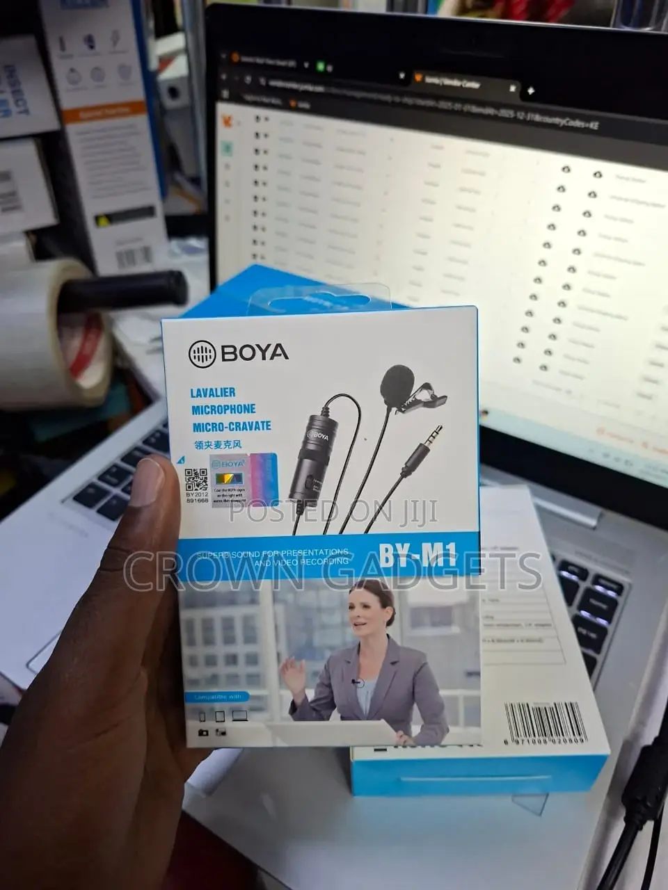 Original Boya by-M1 Lavalier Mic 3.5mm