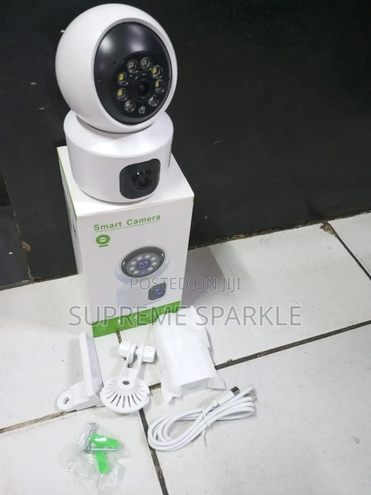 V380 Dual-Lens Smart Wi-Fi PTZ Security CCTV Camera.