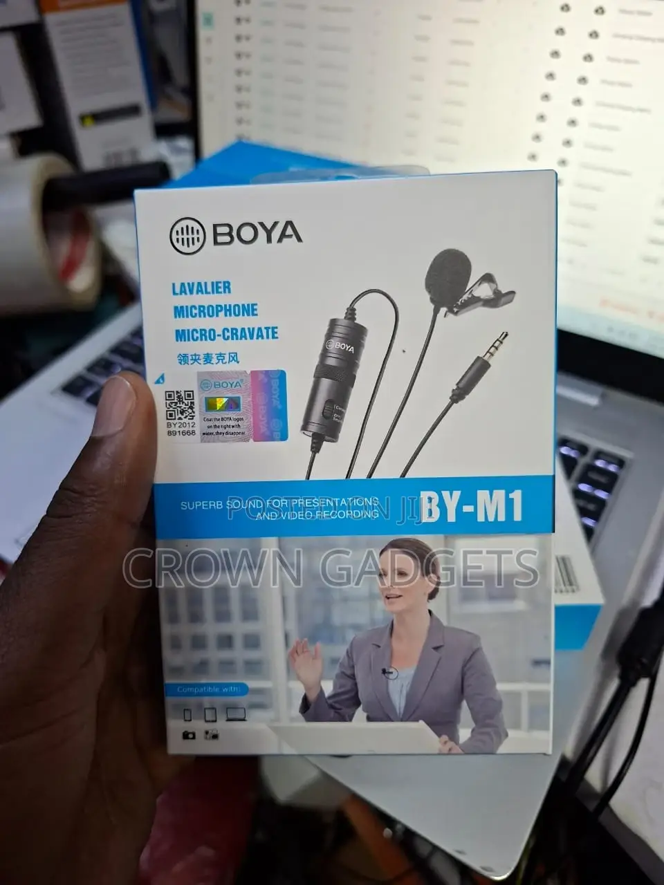 Boya by-M1 Lapel Microphone 20ft Cable