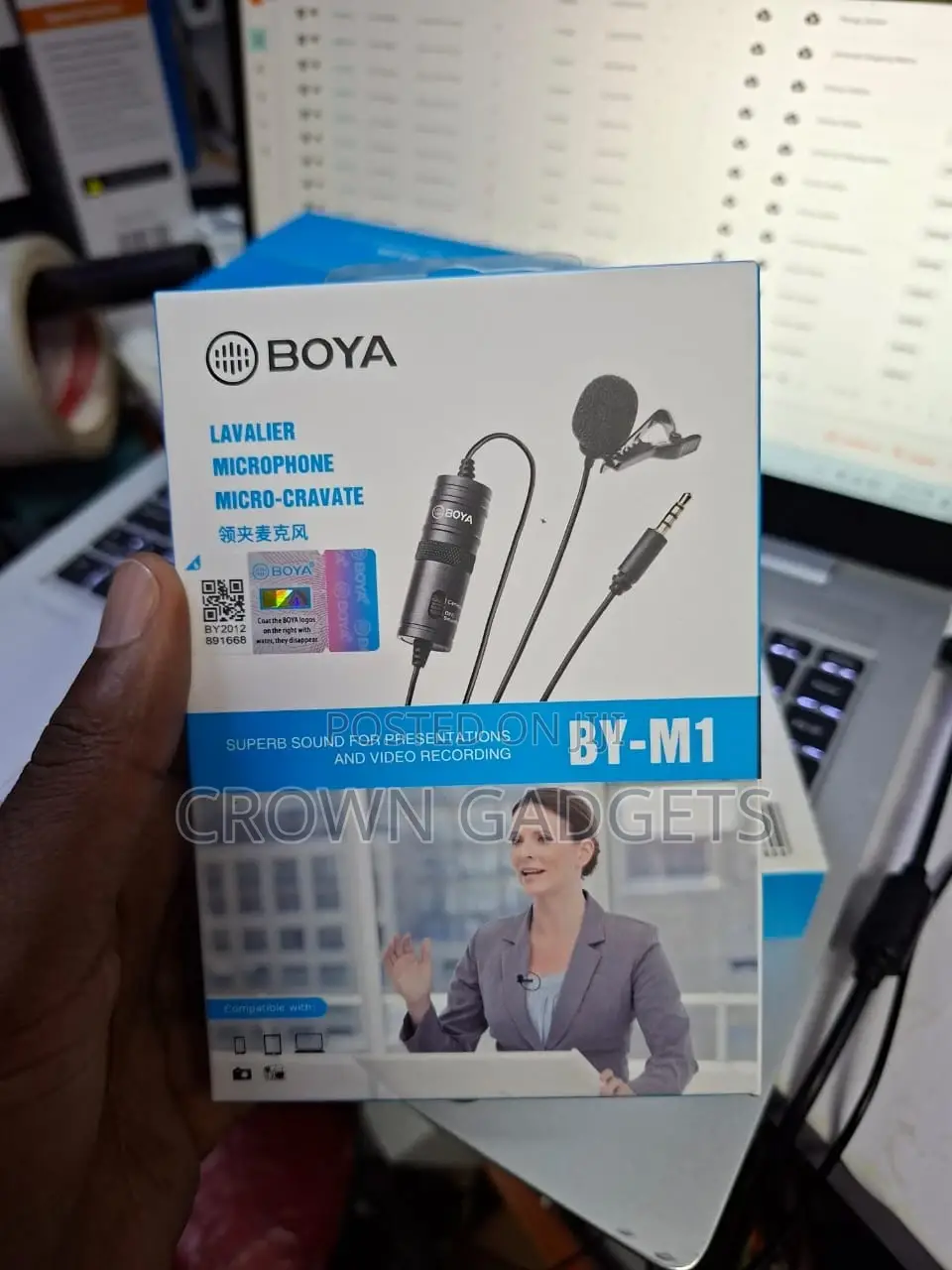 Boya by-M1 Lapel Microphone 20ft Cable