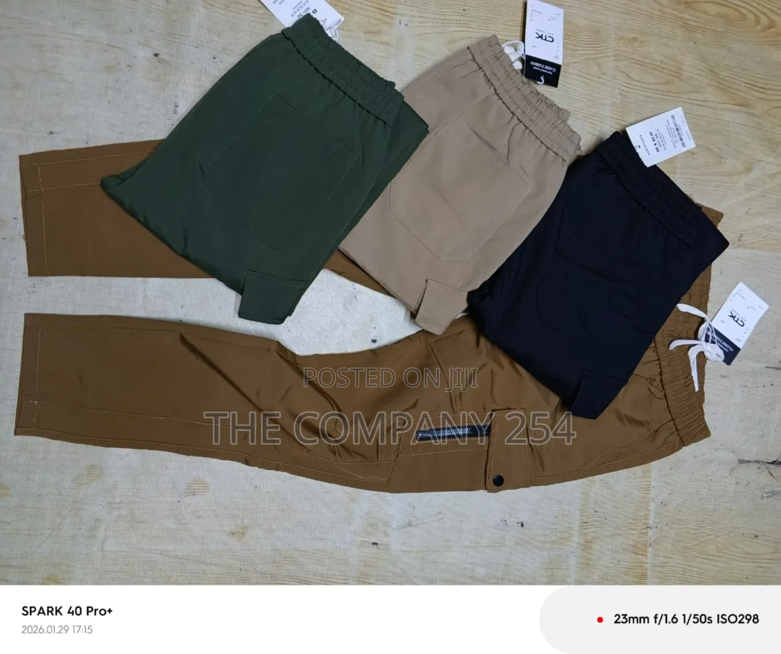 Casual Quality Spandex Men Ix9 Cargo Pants Trouser