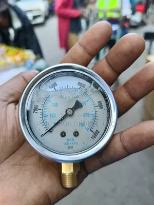 10,000psi Mercury Pressure Gauge