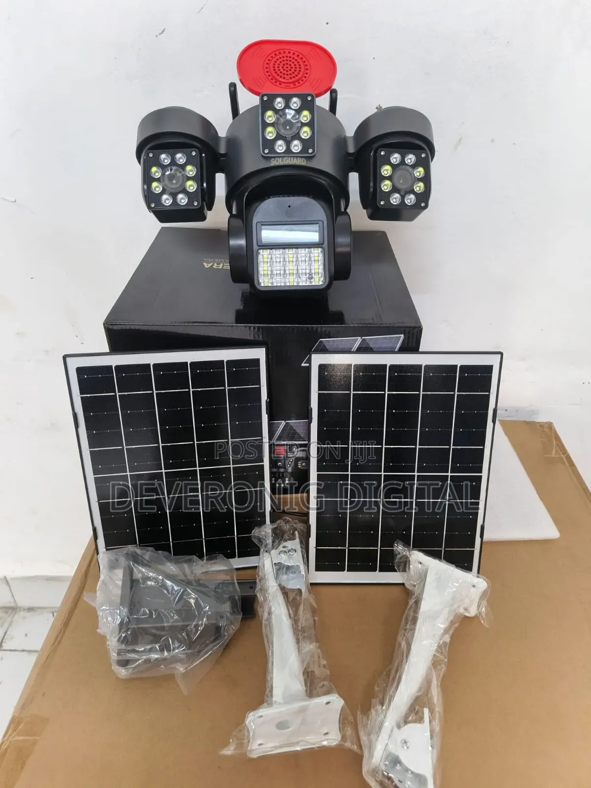 Aov 4g Solar Camera (4-Lens Edition)