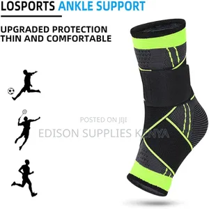 Ankle Brace, Compression Sleeve, Sports Ankle Brace, Pain Relief Wrap