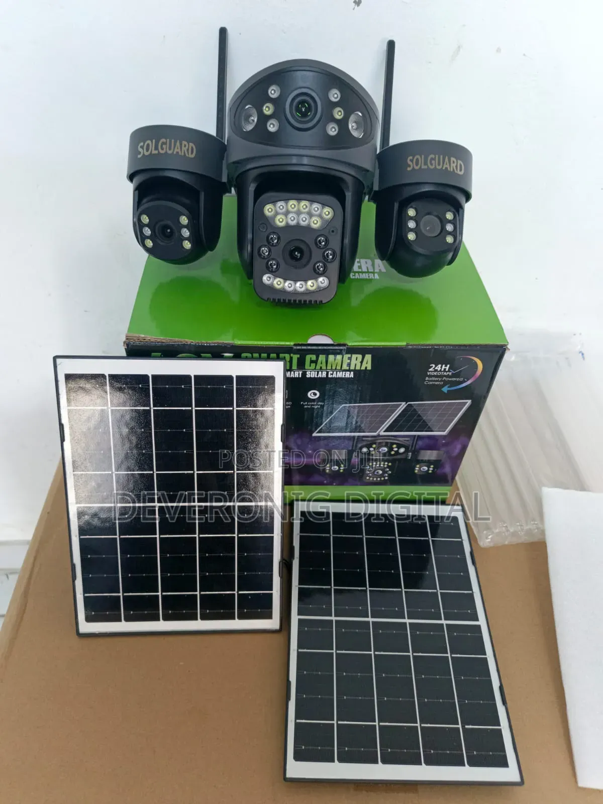 Aov 4g Solar Camera (4-Lens Edition)V180 Aov 4 Lens) CCTV Camera