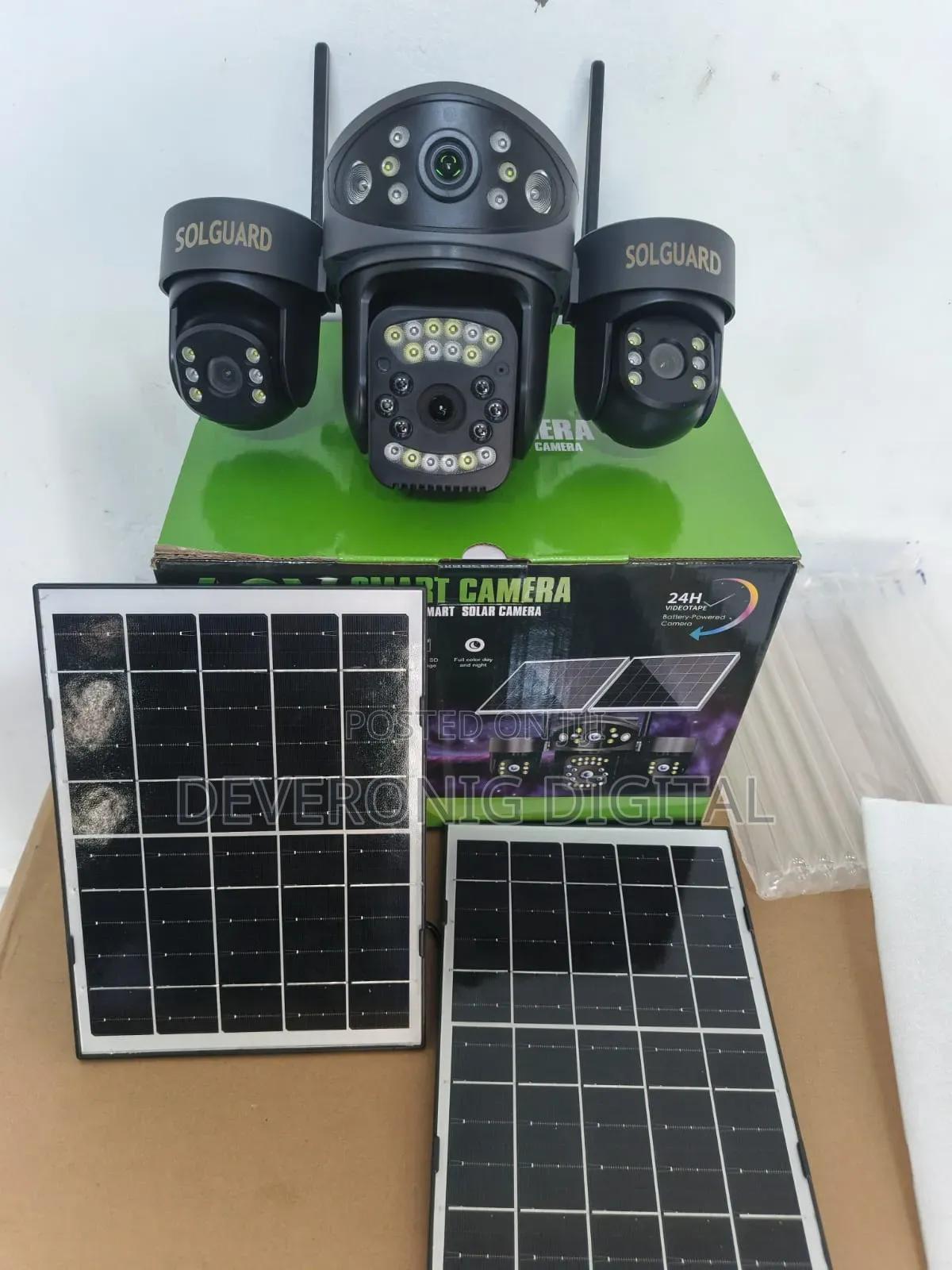 Aov 4g Solar Camera (4-Lens Edition)V180 Aov 4 Lens) CCTV Camera