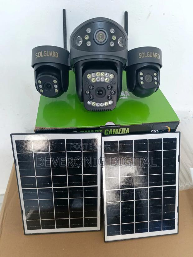 Aov 4g Solar Camera (4-Lens Edition)V180 Aov 4 Lens) CCTV Camera - thumbnail 3