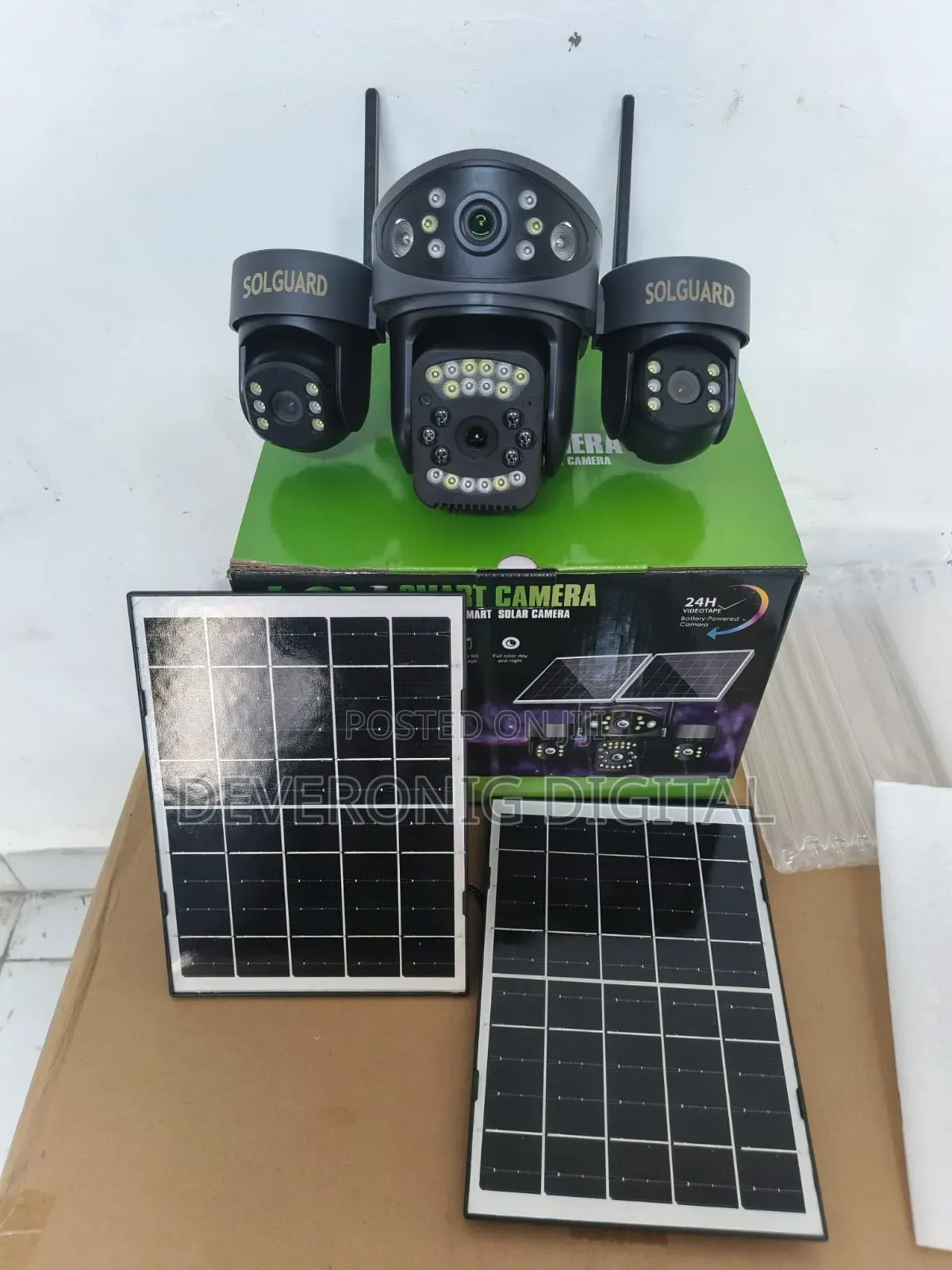 Aov 4g Solar Camera (4-Lens Edition)V180 Aov 4 Lens) CCTV Camera