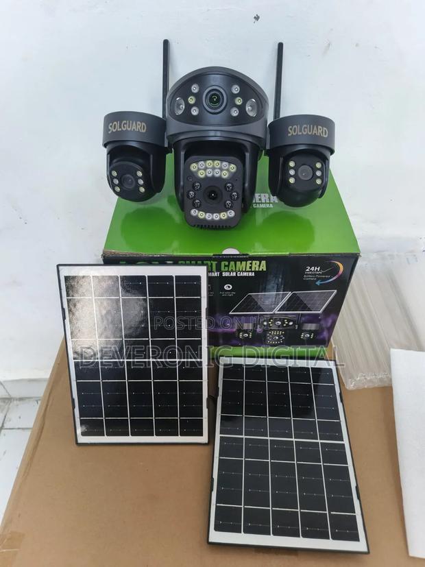 Aov 4g Solar Camera (4-Lens Edition)V180 Aov 4 Lens) CCTV Camera - thumbnail 4