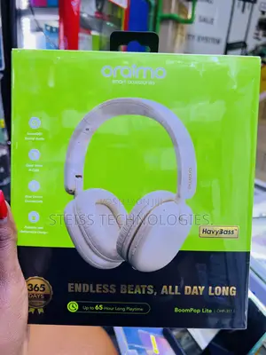 Oraimo White Wireless Headphones
