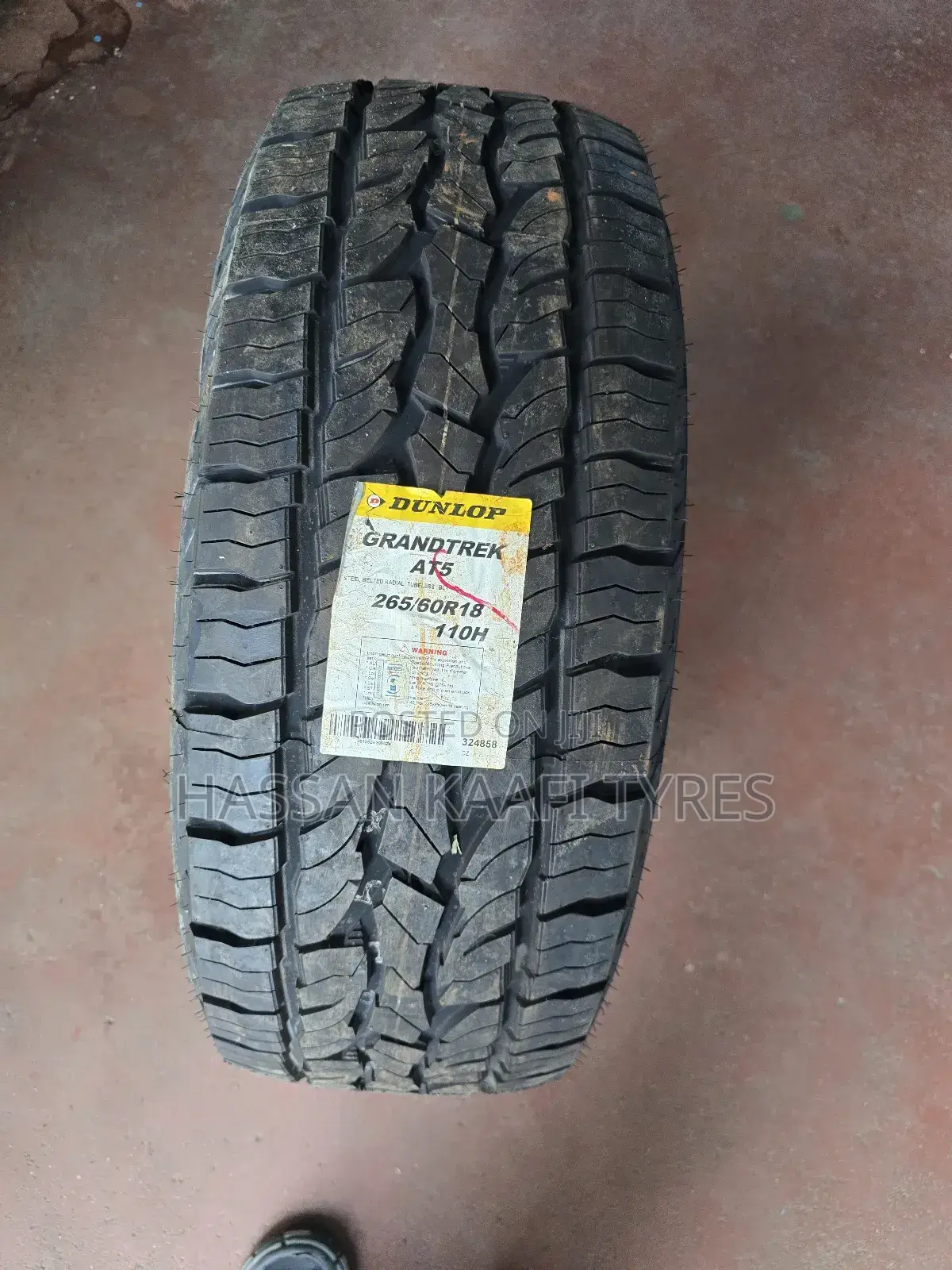 265/60r18 Dunlop Tyre