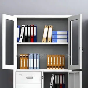 Modern 2-door Filling Cabinet With Safe