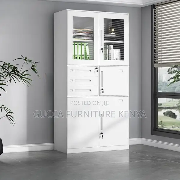 Modern 2-door Filling Cabinet With Safe