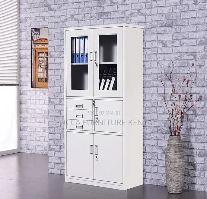 Modern 2-door Filling Cabinet With Safe