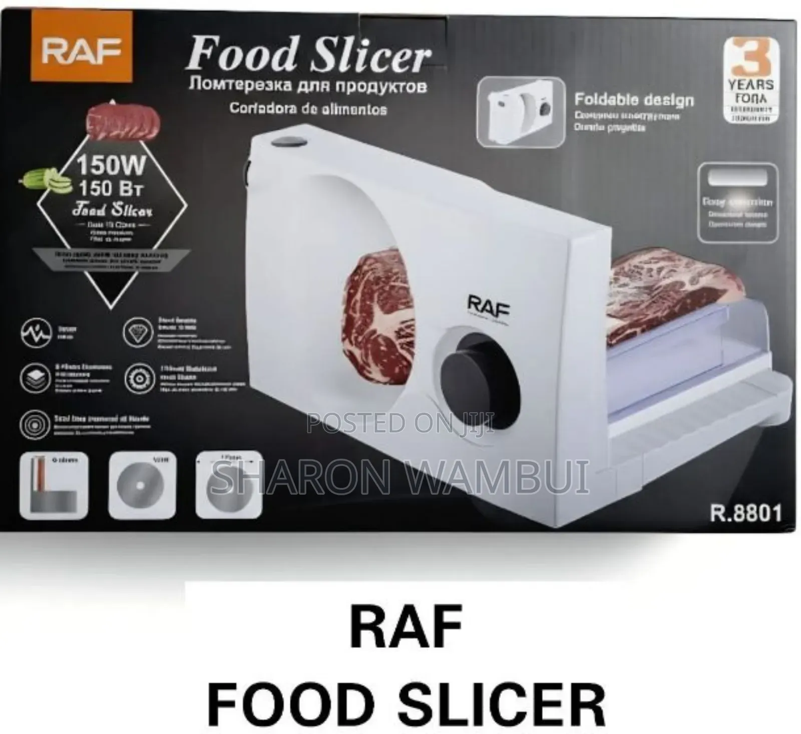 New Raf Food Slicer/Raf Food Slicer