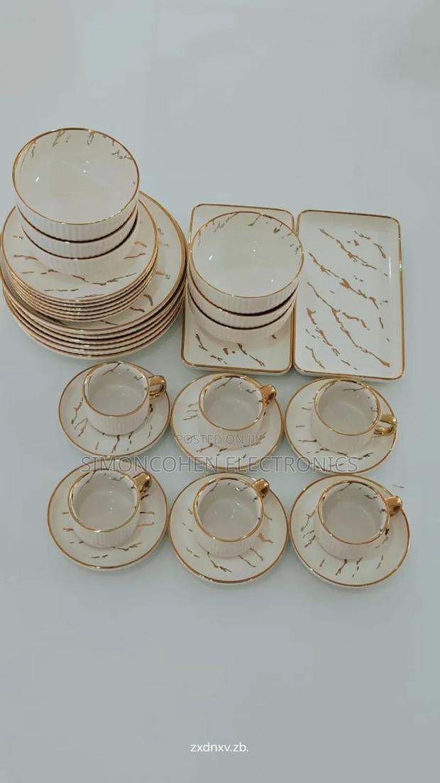 Elegant European Porcelain Dinner Set
