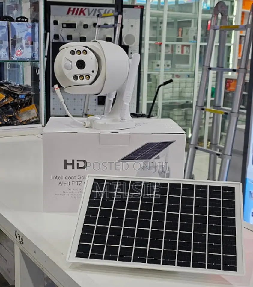 Ubox S10 4mp 4g/Wifi Solar Powered PTZ Outdoor Security Camera