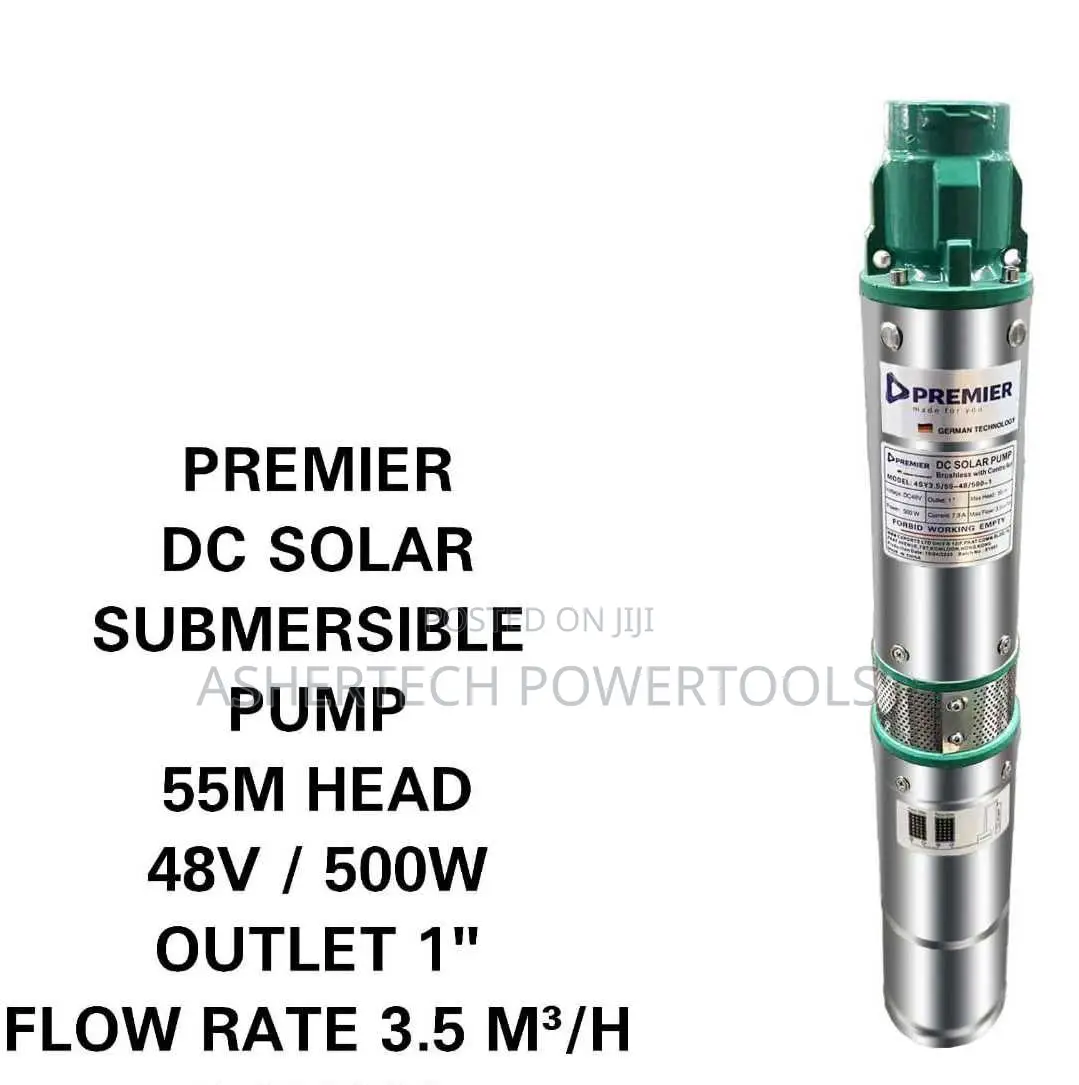 Premier Dc Solar Submersible Pump.