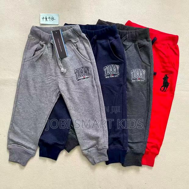 Tommy Sweatpants | Sizes 3-9 Years | Comfortable Durable - main view