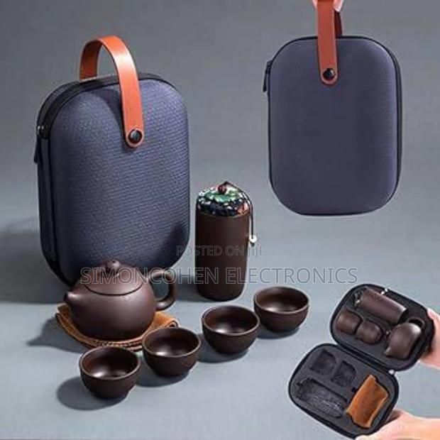 Travel Ceramic Kung Fu Teapot Set - main view