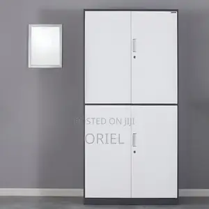 Office Cabinet : 4-Door Steel Office Modern Cabinet