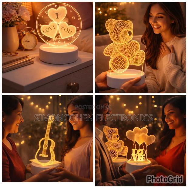 3d  Acrylic Visualization Lamp - main view