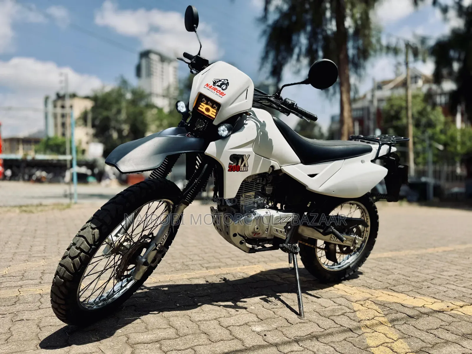 Motorcycle 2020 White