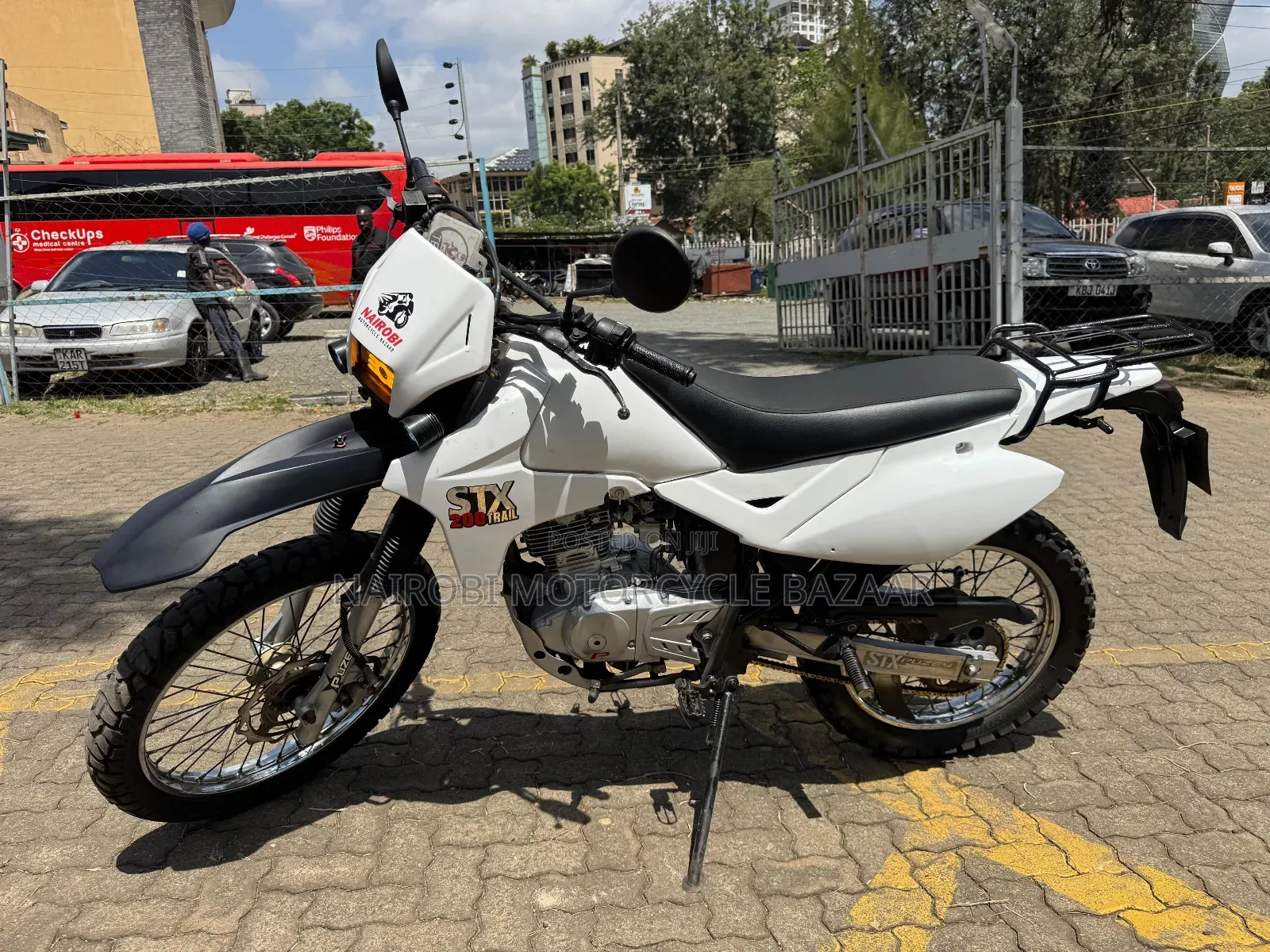 Motorcycle 2020 White