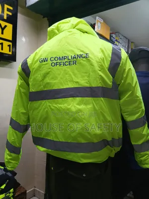 All Weather Riding Neon Green Jacket
