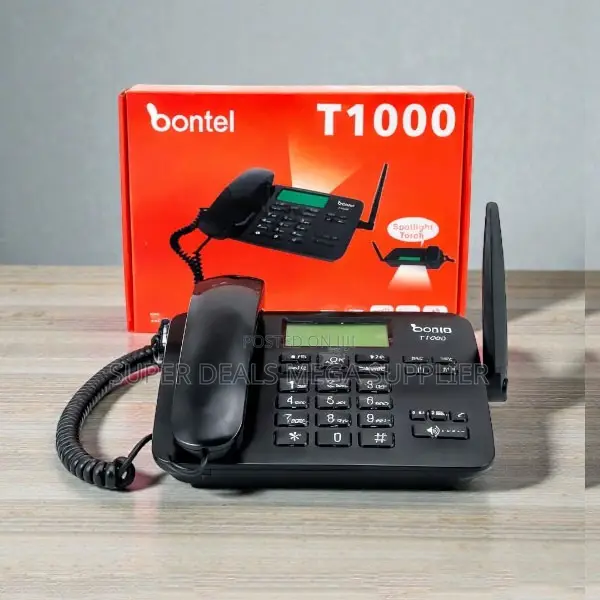 Bontel GSM Fixed Wireless Phone Portable Rechargeable Desktop