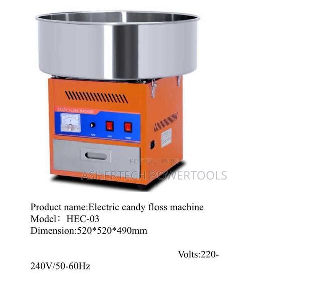 Electric Candy Floss Machine, Model Hec-03. - main view