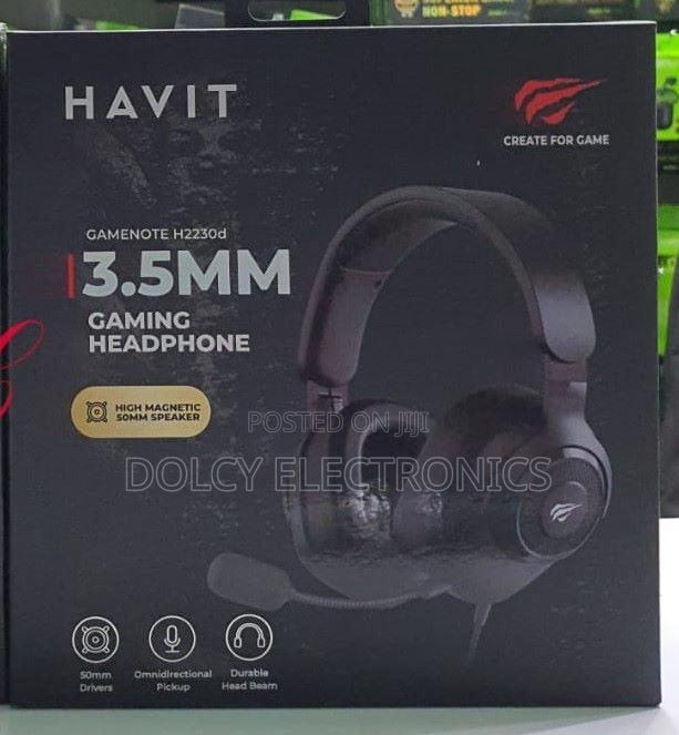 Havit H2230d 3.5mm Gaming Headphone - main view
