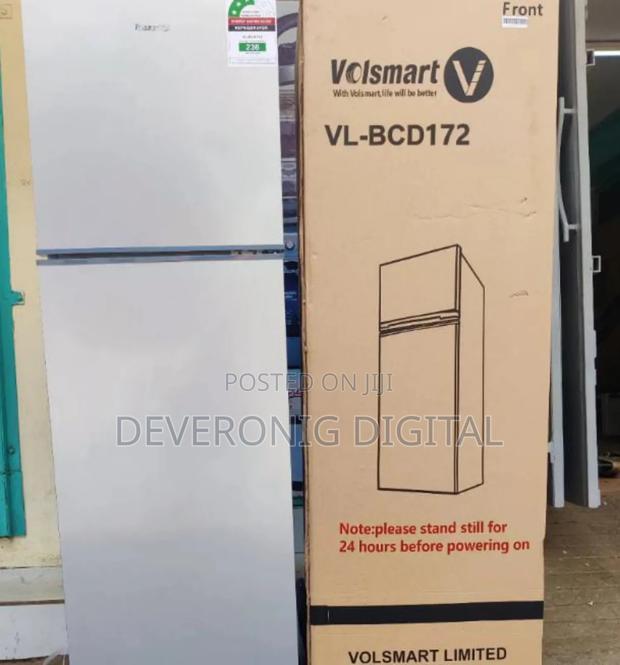 *Volsmart 172litres Double Door Fridge - thumbnail 2