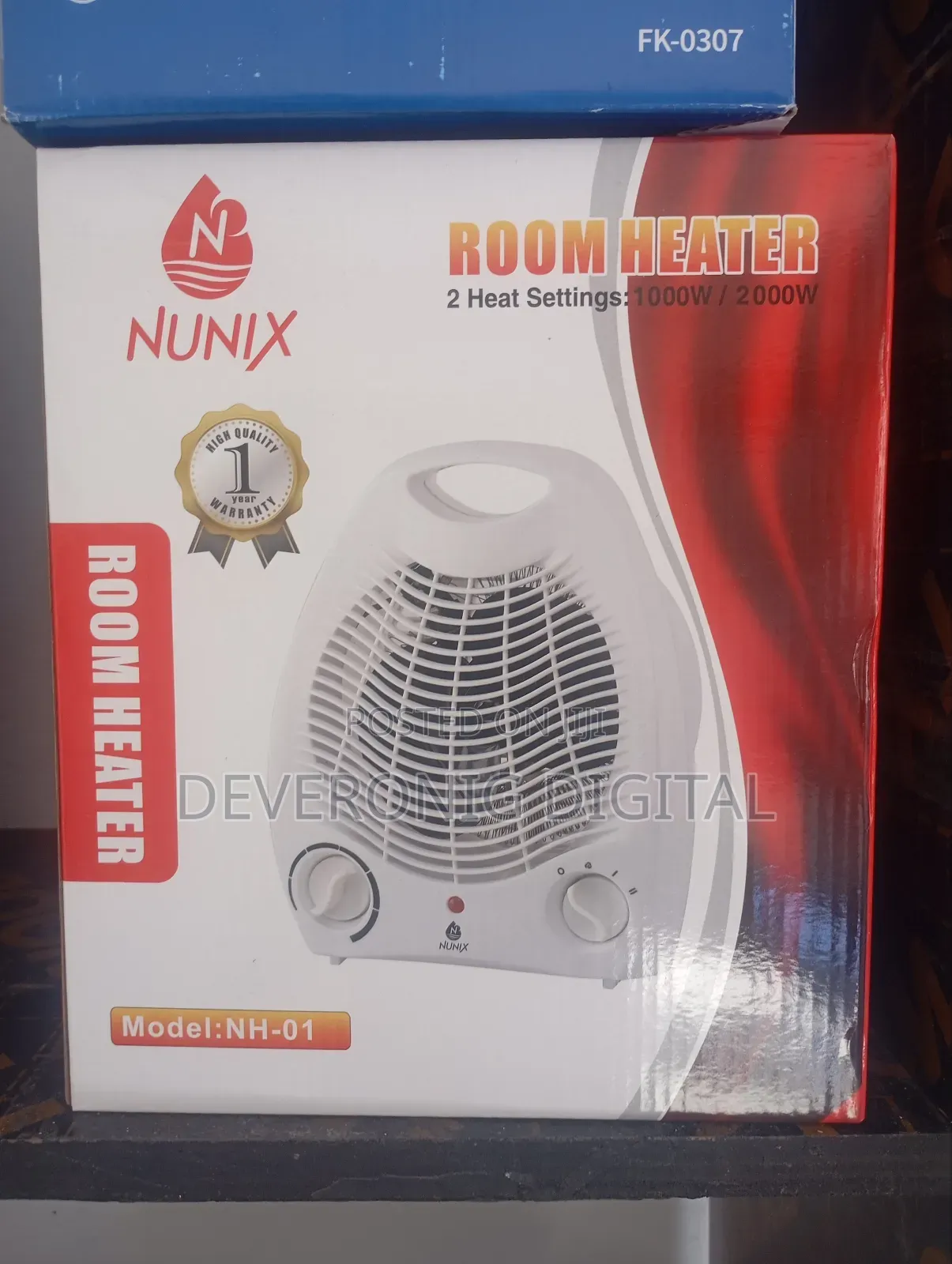 Nunix Fan Room Heater
